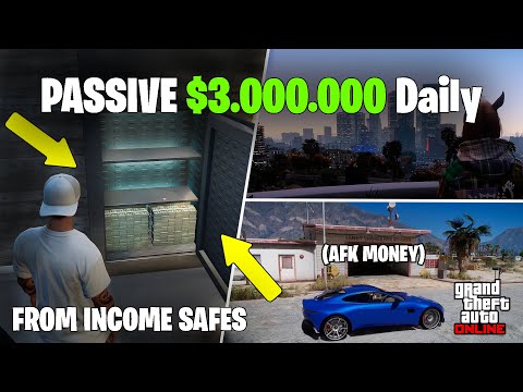 How to Make Passive Safes Work for You in GTA 5 Online (AFK Money)