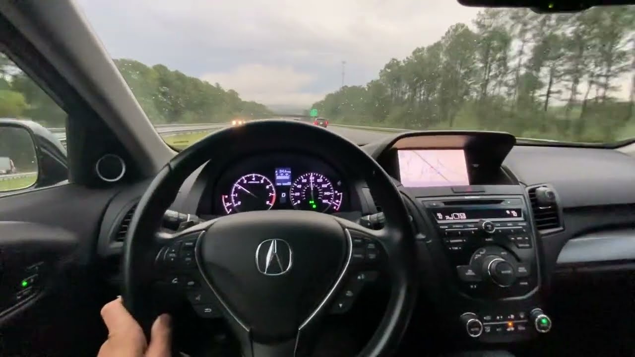 2013 Acura RDX Technology Package - highway drive