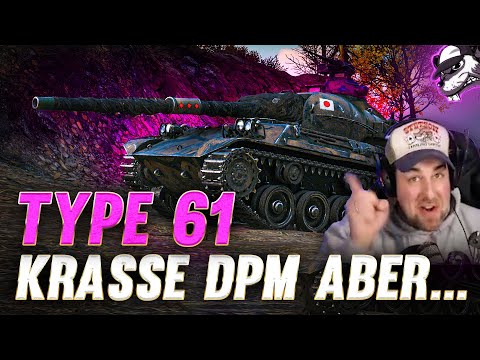 At the top: Type 61 - Insane DPM, but... [WoT - Gameplay - German]