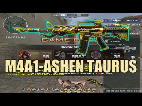 CROSSFIRE PHILIPPINES - M4A1-ASHEN TAURUS || EVIL' DEN REWARD WEAPON (800X600 GAME RESOLUTION)
