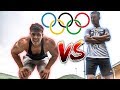 Bodybuilder VS Lauch! Olympische Spiele