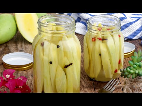 Homemade Pickled Mango