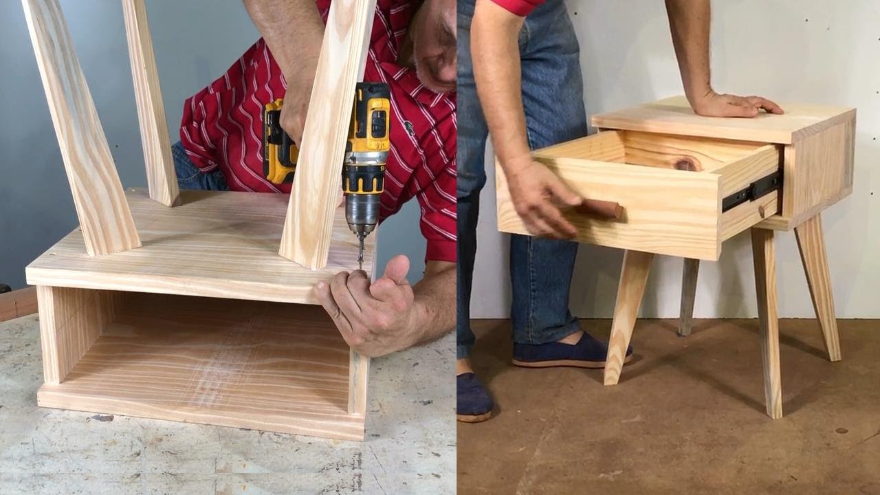 Watch Cómo Construir una Mesa de Luz Nórdica - Increible Proyecto de Madera Now Cómo Construir una Mesa de Luz Nórdica - Increible Proyecto de Madera