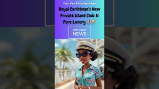 🌴 Royal Caribbean just dropped its most exclusive beach experience ever #cruiseline #royalcaribbean