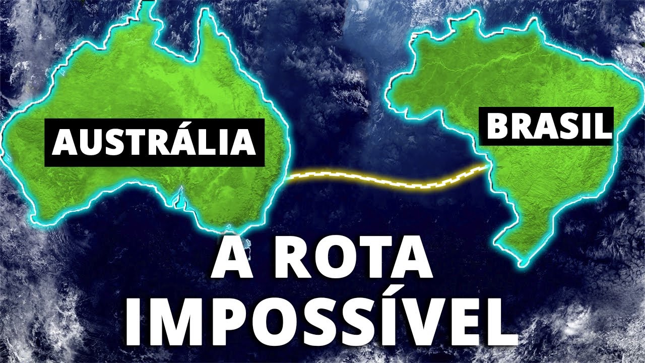 Por que Não Existem Rotas Entre a Austrália e o Chile?