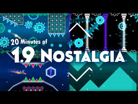 20 Minutes of 1.9 Nostalgia - Geometry Dash