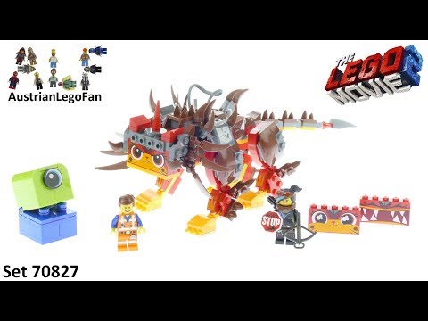 Vidéo LEGO The LEGO Movie 70827 : Ultrakatty et la guerrière Lucy !