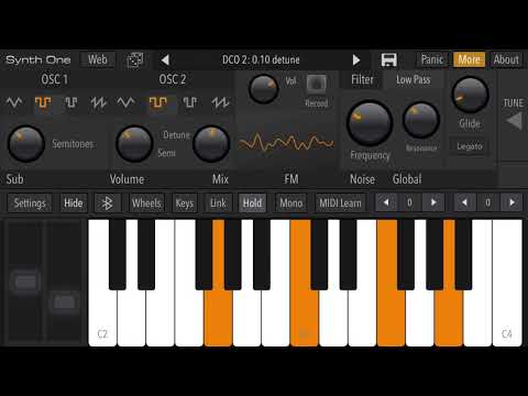 AudioKit Synth One Demo