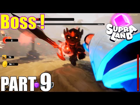 Supraland Walkthrough Gameplay Part 9 - Get The Macguffin From The Purple Crystal / PC