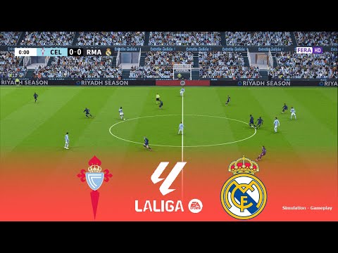 CELTA VIGO vs REAL MADRID Live | La Liga 2026 | 06 March 2026 | Simulation PES 2021 Gameplay