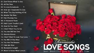 Best Romantic Love Songs 2023 🌹 English Love Songs 80s 90s Playlist Backstreet Boys Mltr Westlife