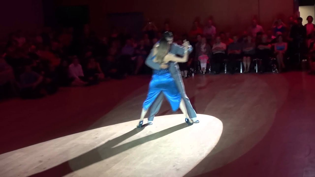 Julia et Andres Ciafardini Tango Festival St Geniez d'Olt 2014