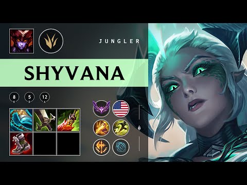 Shyvana Jungle vs Nidalee - NA Master Patch 25.24