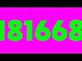 Numbers 1 To 524288