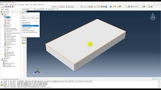 ABAQUS : How to create part, set a point / reference point and delete features.