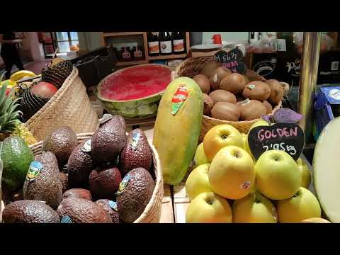 Cabanyal Market Valencia Spain - super tasty fruit n veg selection