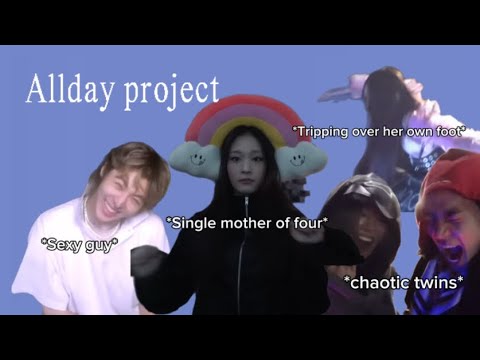 Funniest moments of allday project✨#alldayproject 