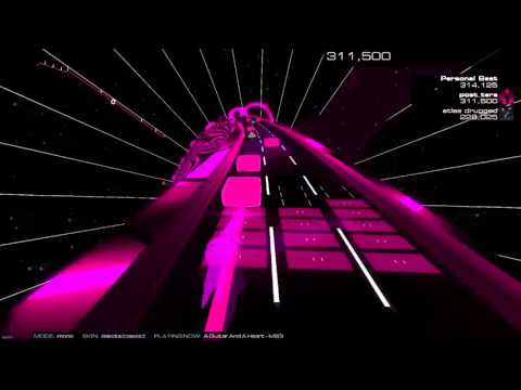 [Audiosurf 2] A Guitar And A Heart - M83
