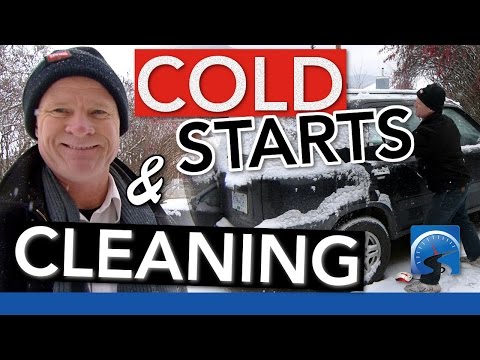 How to Start Your Vehicle in the Cold Winter & Clean it Off