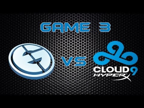 Evil Geniuses vs Cloud 9 Tempest Game 3 | Season 4 NA CLS Summer Promotion 2014 | EG vs C9T