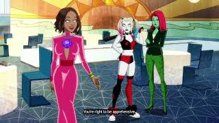 Harley Quinn 5x01 HD Lena Luthor talks to Ivy Max