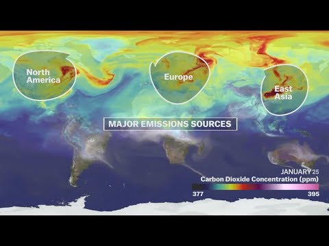 NASA - A visual tour of the worlds CO2 emissions - 22.12.2014