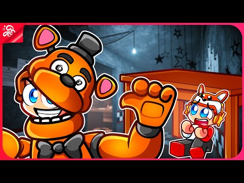 MEU IRMÃOZINHO É O ANIMATRONIC E TA ATRÁS DE MIM NO ROBLOX (Five Nights Hunted)