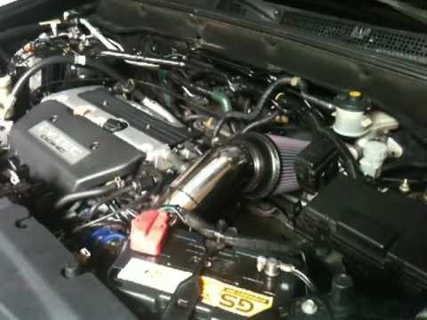 Honda CR-V K&N High Flow Air Filter (the sound)