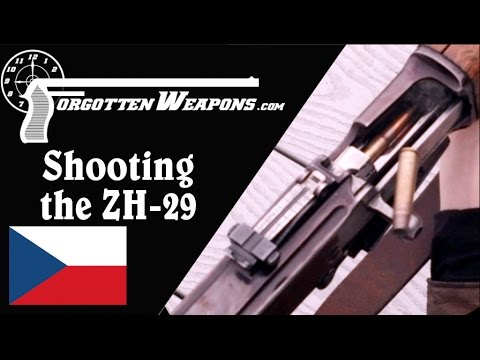 Shooting the Czech ZH-29 Rifle