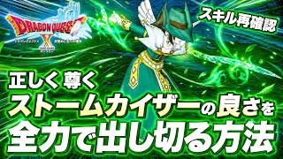【ドラクエ10】そのスキル台無しにしてるかも…ストームカイザーの正しい愛し方・使い方【DQX/新職業/DQ10/ドラゴンクエスト10】