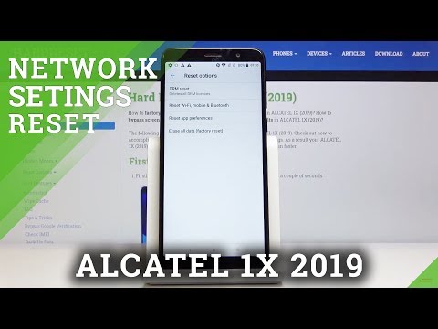 How to Restore Network Configuration in ALCATEL 1X 2019 - Reset Network Settings