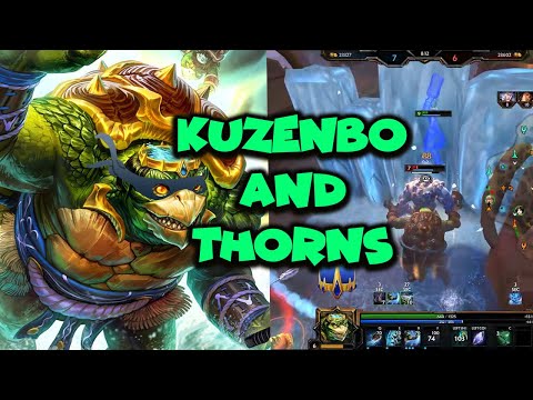 Gotta love them THORNS on KUZENBO...
