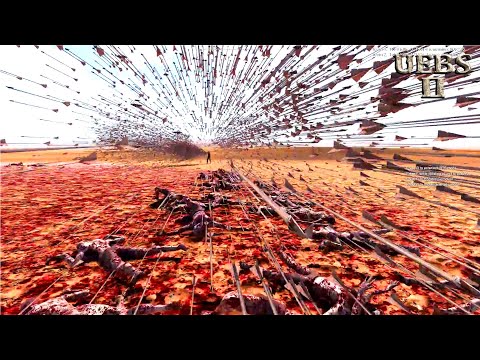 SATISFYING ASMR 6,000,000 RPM SUPER ARCHER vs 1M ZOMBIES | Ultimate Epic Battle Simulator 2 | UEBS2
