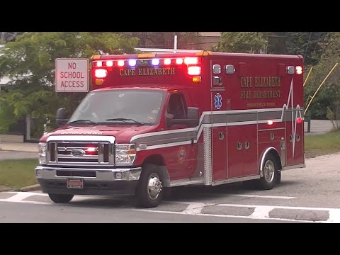 *BRAND NEW* Cape Elizabeth Ambulance 66 Responding