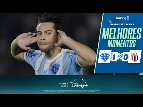 Gols e lances de Paysandu x Botafogo-SP