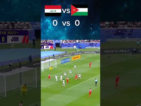 Iraq vs jordan 2-3 all goal    Match highlight