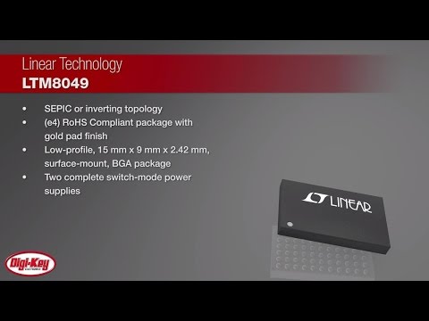 Linear Technology LTM8049 Dual-μModule Regulator | Digi-Key Daily