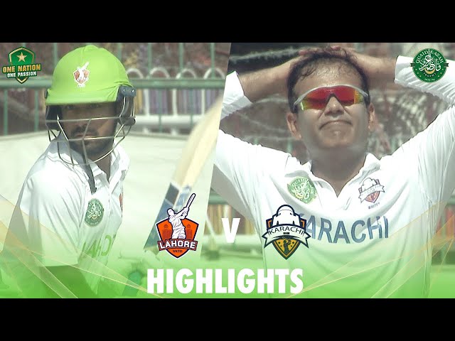 Full Highlights | Lahore Region W vs Karachi Region W | Day 1 | Match 13 | #QeAT 2023/24 | M1U1A