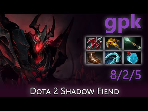 "gpk" 8/2/5 | Dota 2 Shadow Fiend highlights