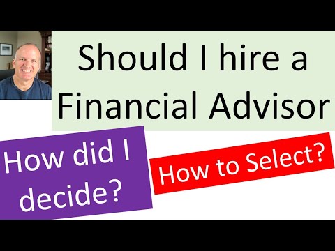Should you hire a financial advisor?  You could be making a costly mistake!