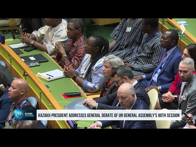 Kazakh President addresses General Debate of UN General Assembly’s 80th session