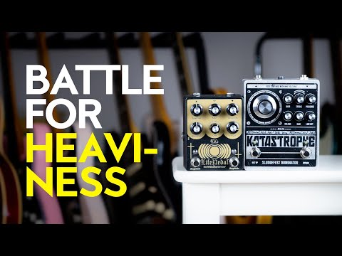 EarthQuaker Devices Life Pedal V2 vs JPTR FX Katastrophe - Battle for Heaviness