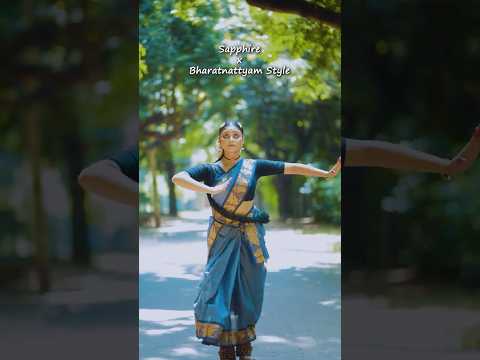 Sapphire X Bharatnattyam || #trending #shortsfeed #viralshorts #edsheeran #sapphire #fusion