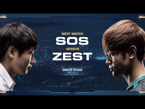 Zest vs sOs PvP - Group B Decider - 2018 WCS Global Finals - StarCraft II