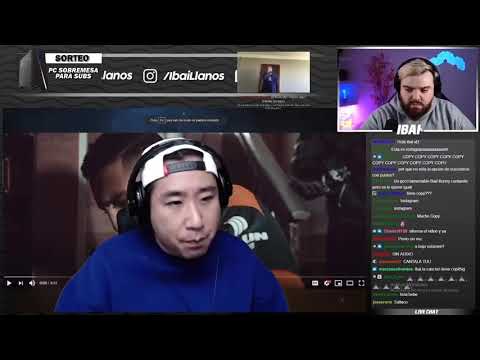 Ibai Reacciona a Reacción de Coreano loco tv al ver Morad "yo no voy"