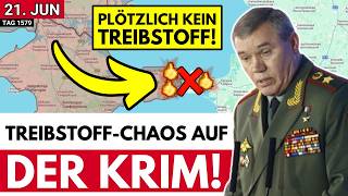 Blockade der Krim: Ukraine zerstört Treibstofflager bei Kertsch und legt Stromversorgung lahm!