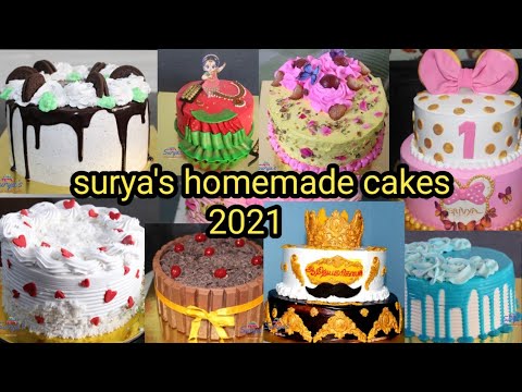 Rewind 2021 | 2021 cake designs | happy newyear 2022❤ | surya's homemade cakes tirupur