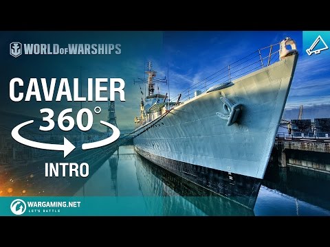 Virtually Inside HMS Cavalier: Drone flying 
