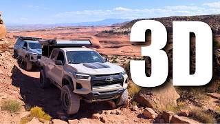 Trail REPAIRS in MOAB on 3D Trail | Colorado ZR2s Offroading