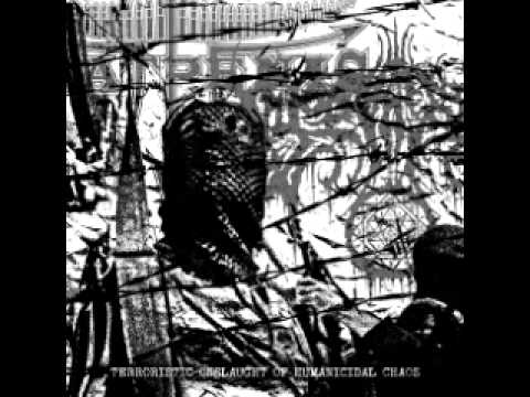 Nyogthaeblisz - "Terroristic Onslaught Of Humanicidal Chaos" (Split w/ Goatpenis)